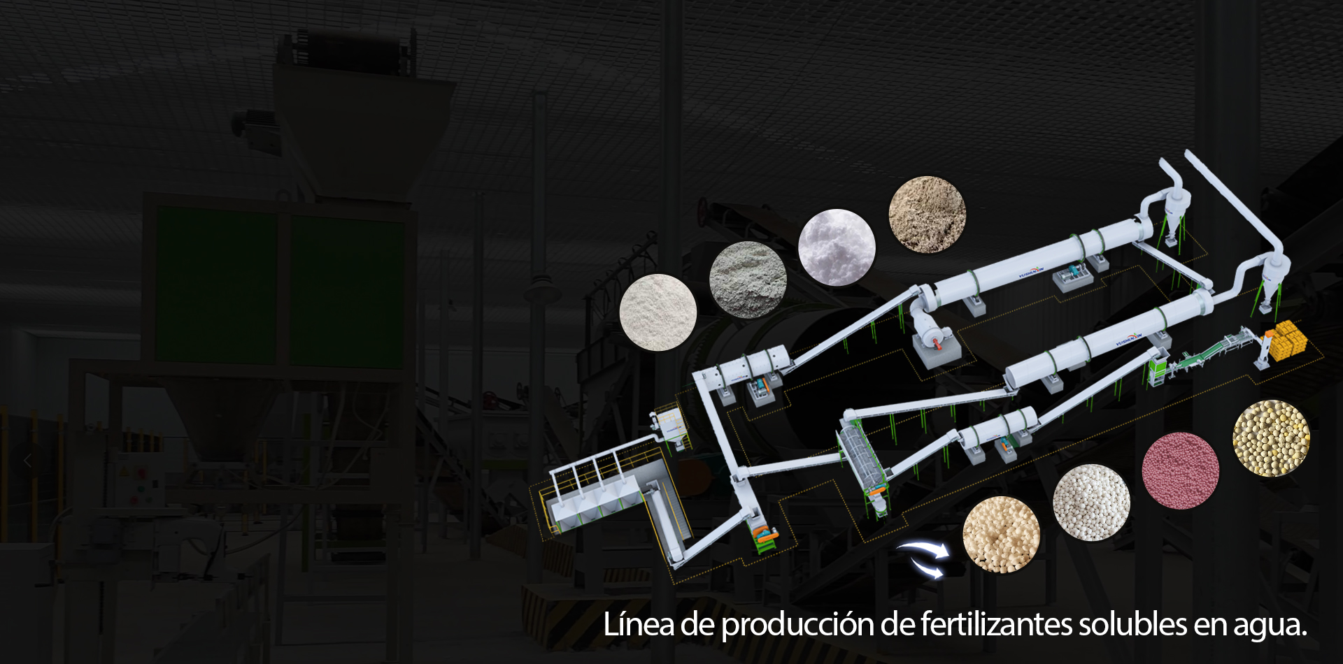 Fabricante de equipos para fertilizantes.